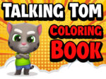 Βιβλία χρωματισμού Talking Tom